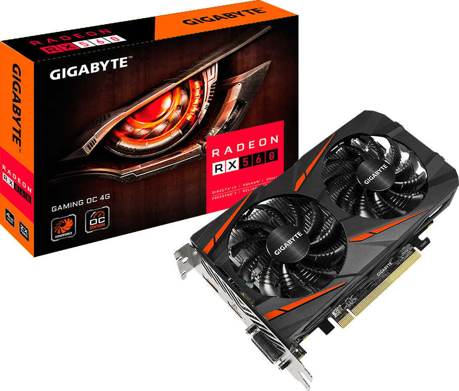 Karty graficzne - Radeon™ RX 560 Gaming OC 4G