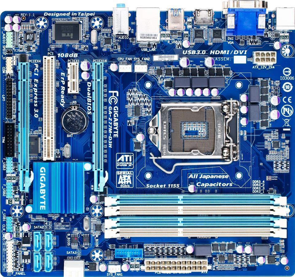 Plăci de bază - GA-Z77M-D3H