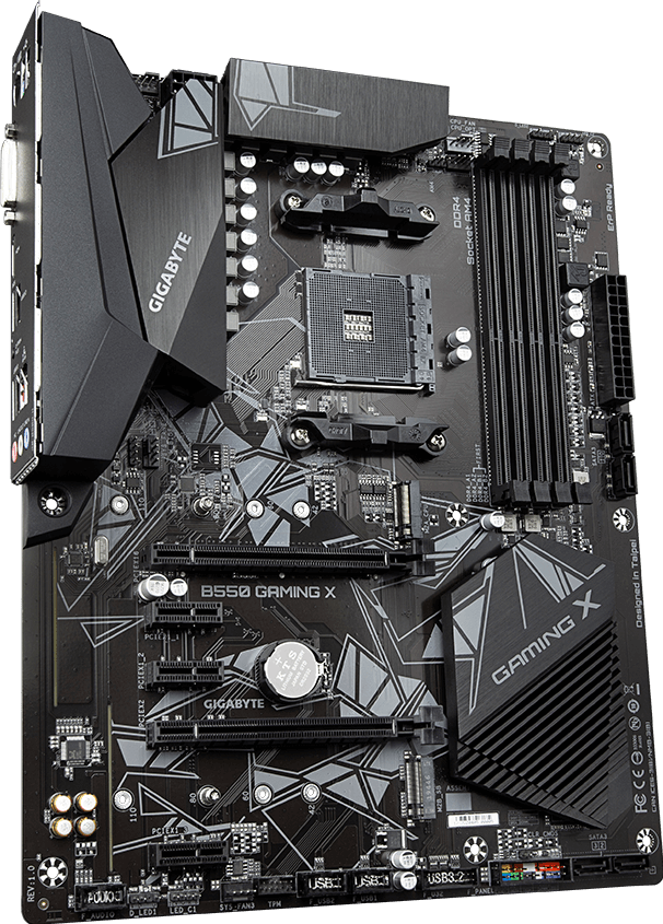 CPU AMD RYZEN7 3700X GIGABYTE B550 AMD Ryzen 7 3700X 3.6 GHz Eight-Core AM4 Processor & Gigabyte