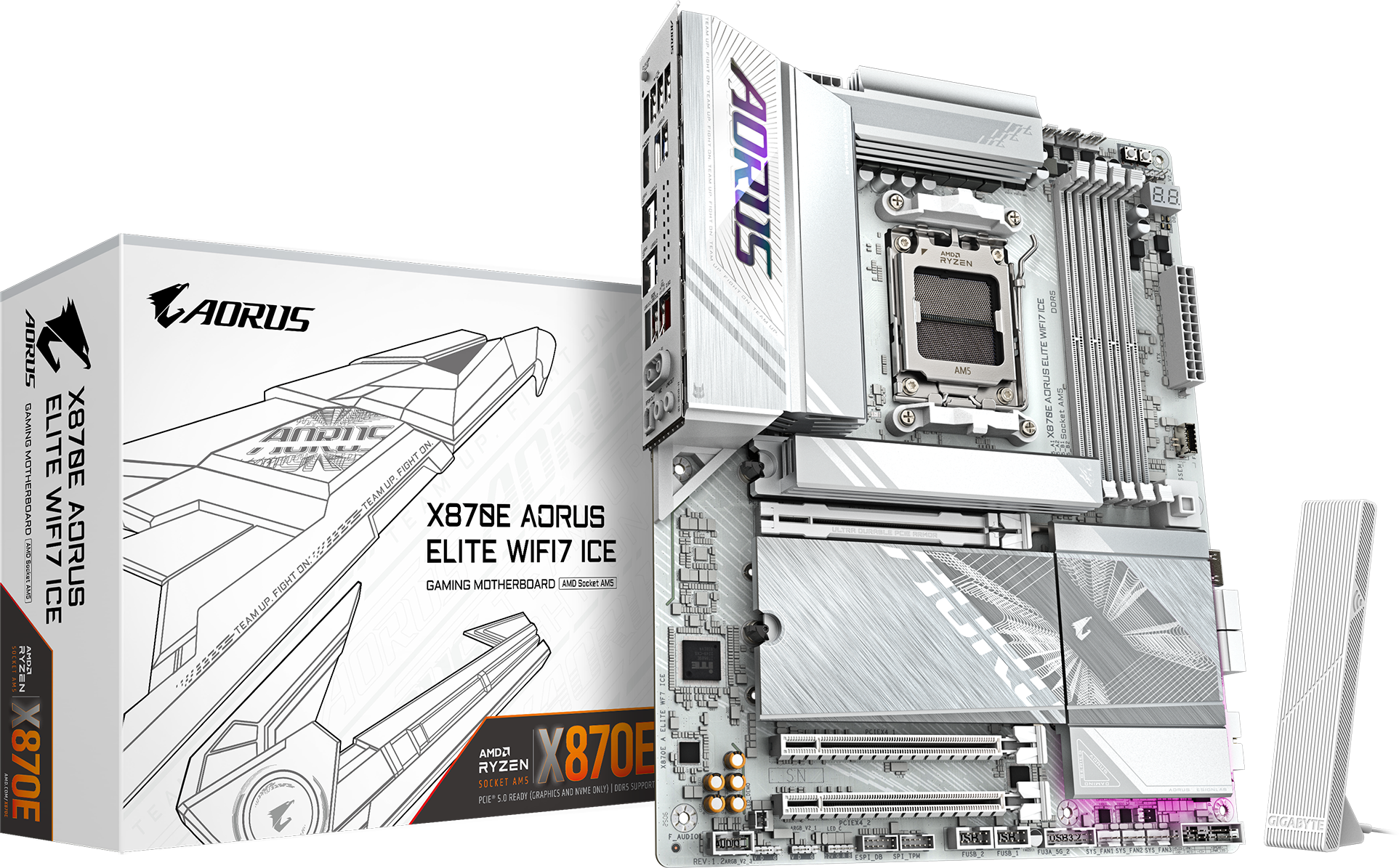 X870E AORUS ELITE WIFI7 ICE