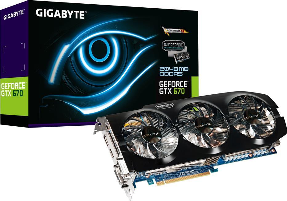 Tarjetas de Video - GV-N670WF3-2GD