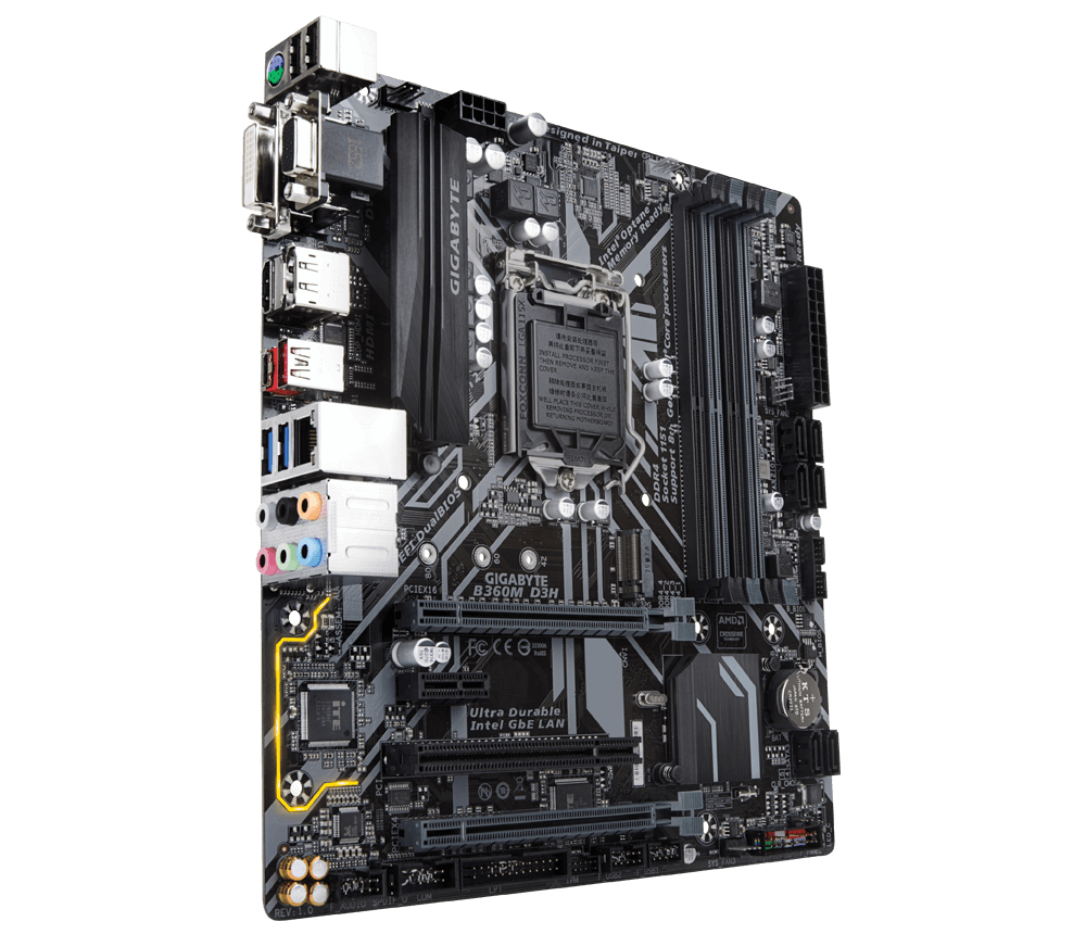 GIGABYTE B360M D3H マザーボード i7 9700 Amazon.com: GIGABYTE B360M DS3H (LGA1151/Intel/Micro ATX/USB 3.1