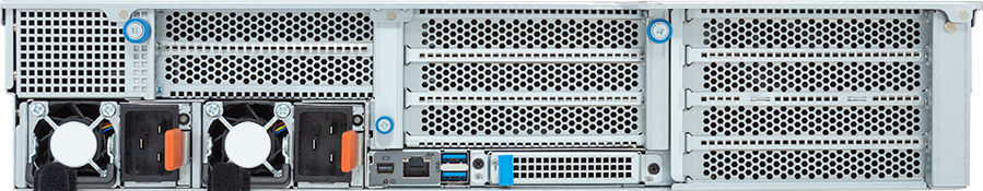 Rack Server - 5th/4th Gen Intel® Xeon® Scalable - 2U UP 4 x PCIe Gen5 GPUs Titanium - R263-SG0-AAL1