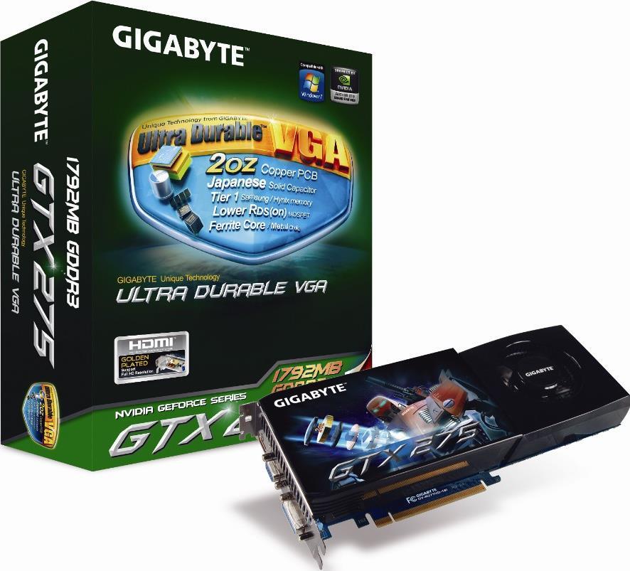 Graphics Card - GV-N275UD-18I