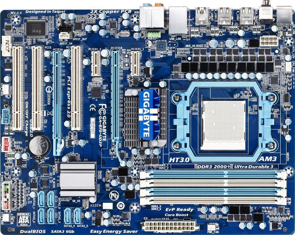 Motherboard - GA-870-UD3P