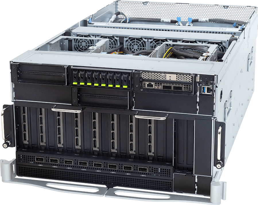 NVIDIA RTX PRO™ Server - 6U DP 8 x NVIDIA RTX PRO™ 6000 Blackwell Server Edition GPUs DLC - XLS4-SX2-LAS1