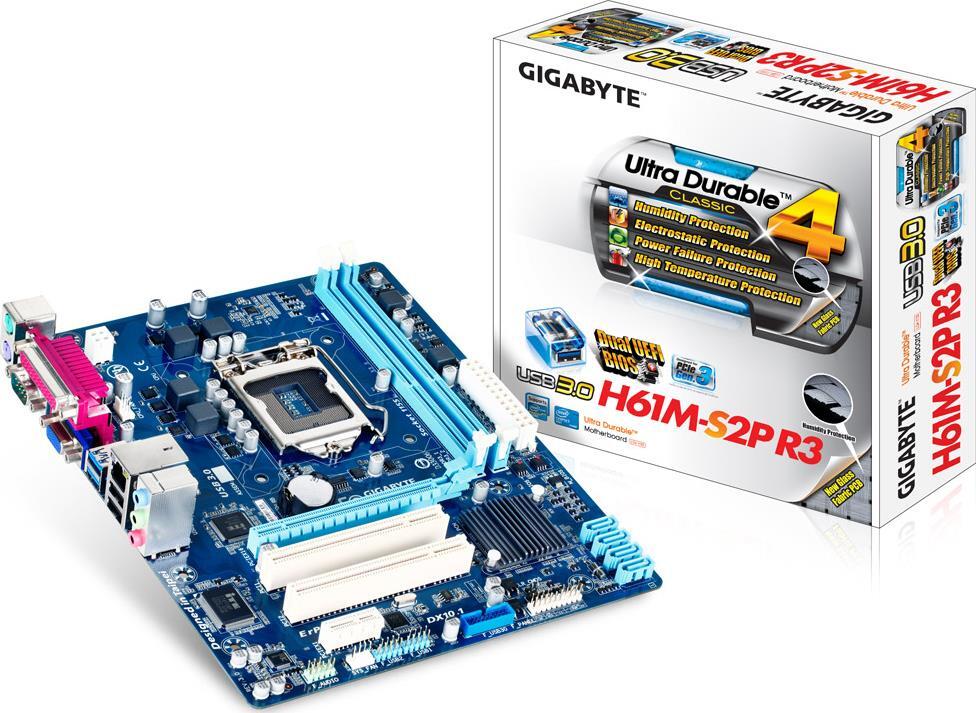Motherboard - GA-H61M-S2P-R3