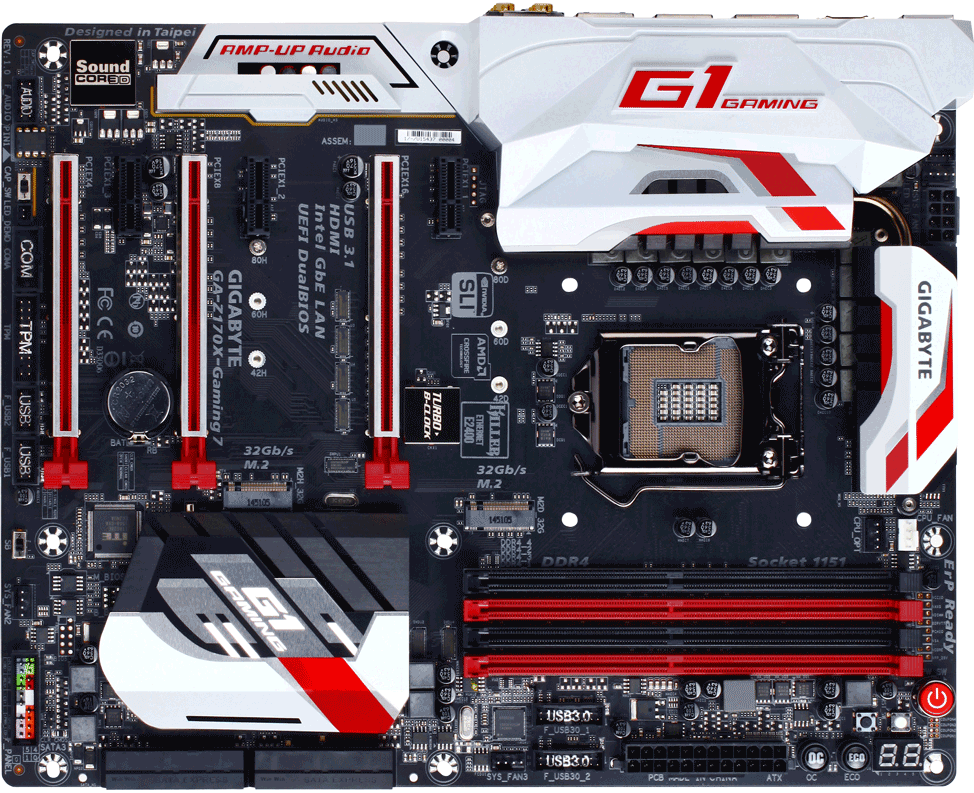 Tarjetas Madre - GA-Z170X-Gaming 7