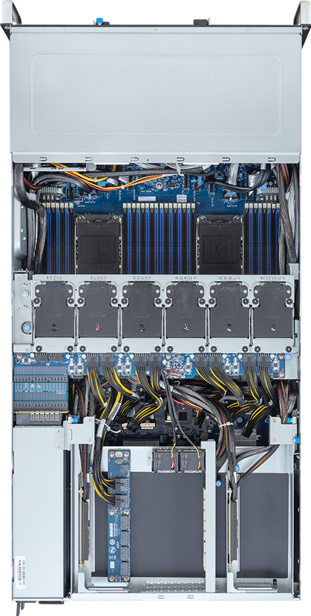 HPC/AI Server - Intel® Xeon® 6700/6500 - 4U DP 8 x PCIe Gen5 GPUs - G494-SB4-AAP2