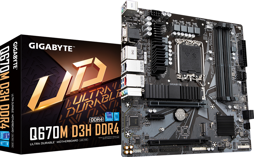 Motherboard - Q670M D3H DDR4
