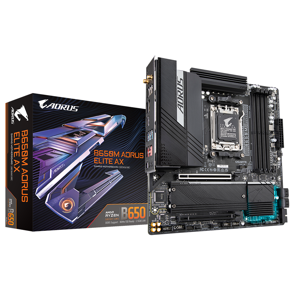 B650M AORUS ELITE AX (Rev. 1.2) - Поддержка | Материнские платы GIGABYTE