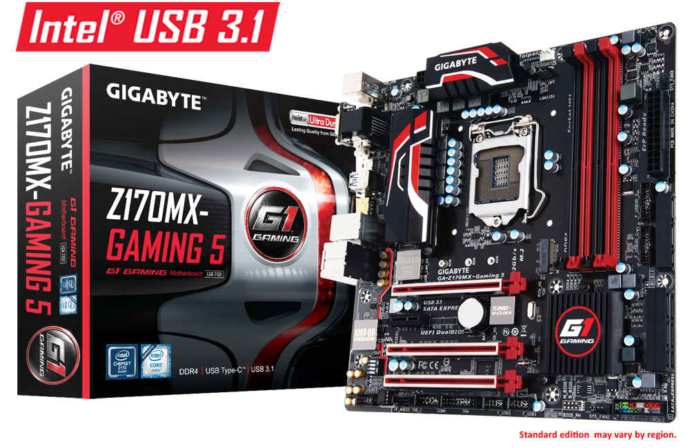 セット CPU:i7-6700k マザーボード :Z170X-GAMING 5 GA-Z170X-Gaming 5 (rev. 1.0) 概要 | マザーボード - GIGABYTE
