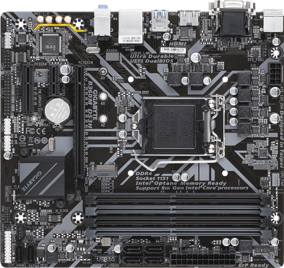 GIGABYTE B360M D3H マザーボード i7 9700 B360M D3H (Rev. 1.0) - GIGABYTE Global