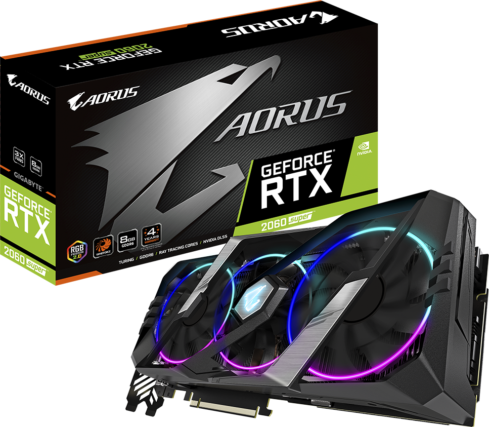 Graphics Card - AORUS GeForce® RTX 2060 SUPER™ 8G