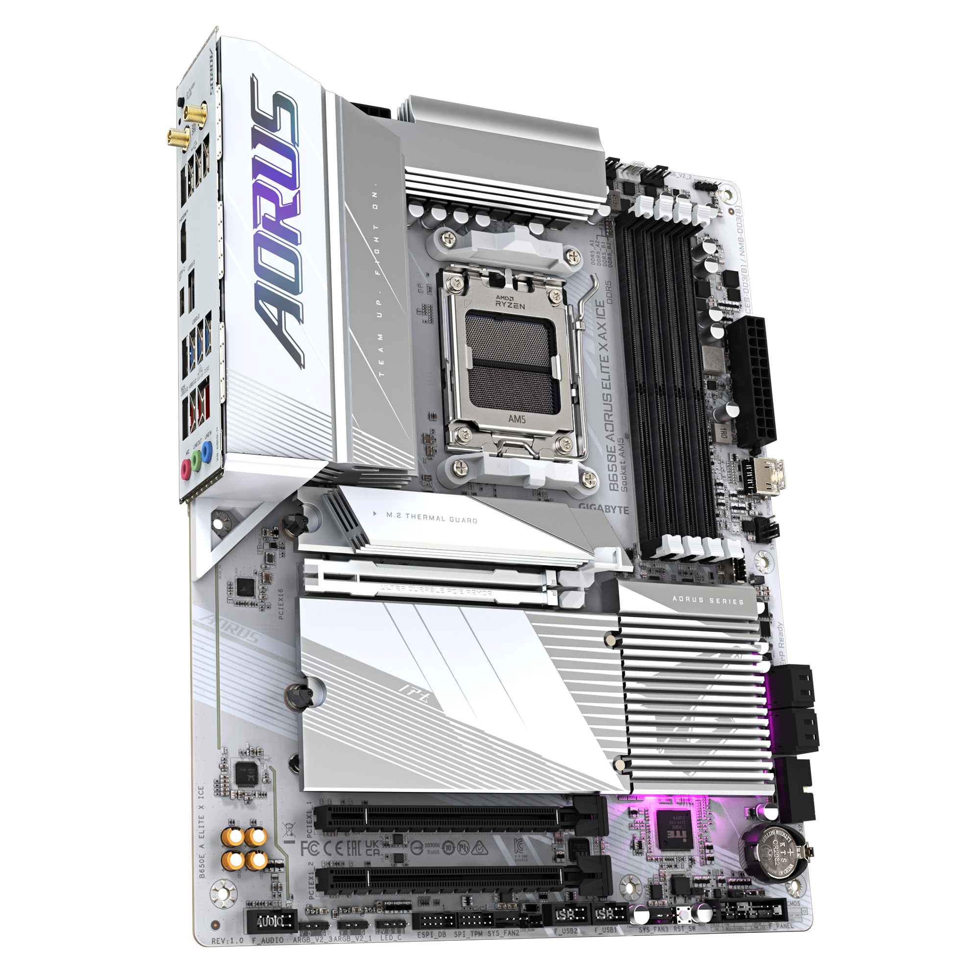 「新品未開・即売」B650E AORUS ELITE X AX ICE B650E AORUS ELITE X AX ICE (Rev. 1.0/1.1) - Kluczowe cechy