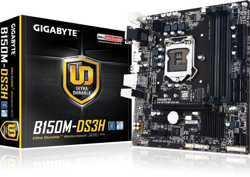Материнські плати - GA-B150M-DS3H