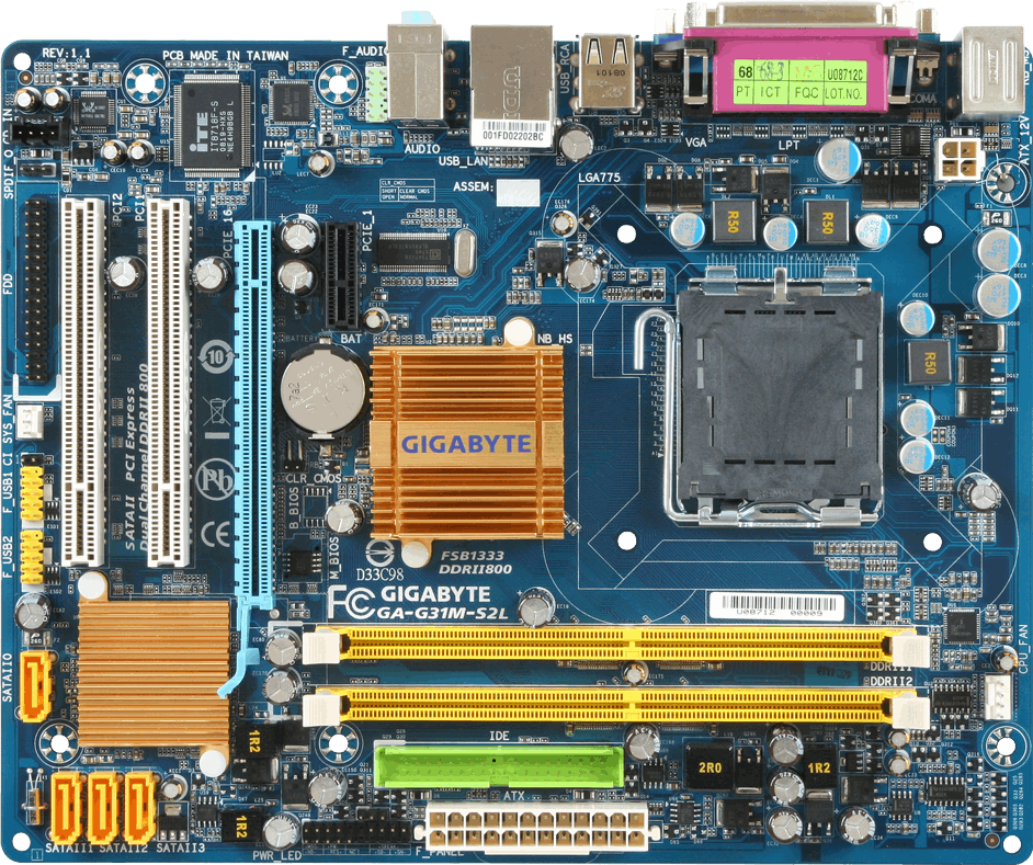 Motherboard - GA-G31M-S2L