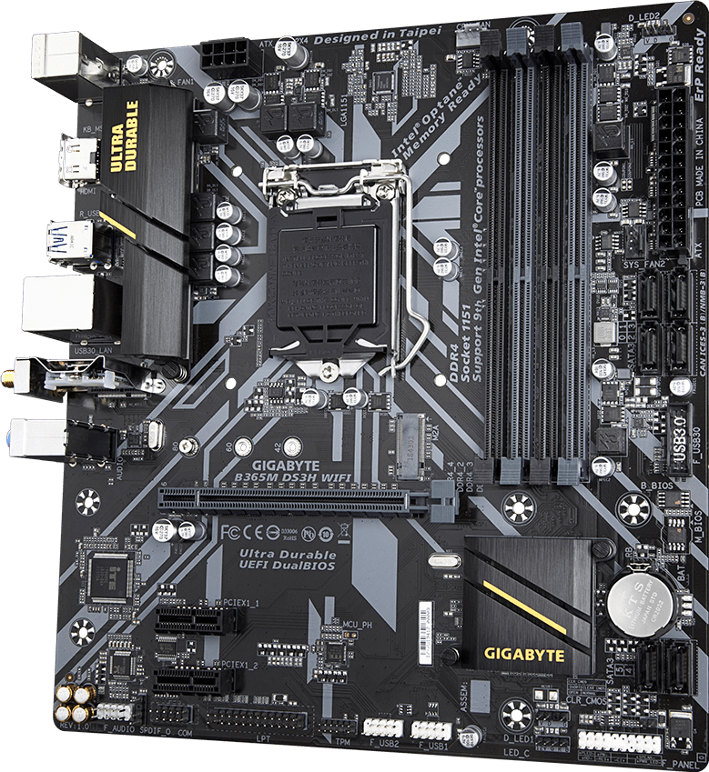 B365M DS3H WIFI (Rev. 1.x) - GIGABYTE Global
