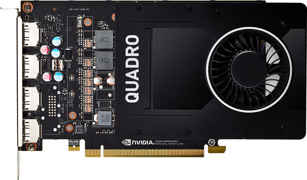 Professional Graphics Card - NVIDIA QUADRO P2200