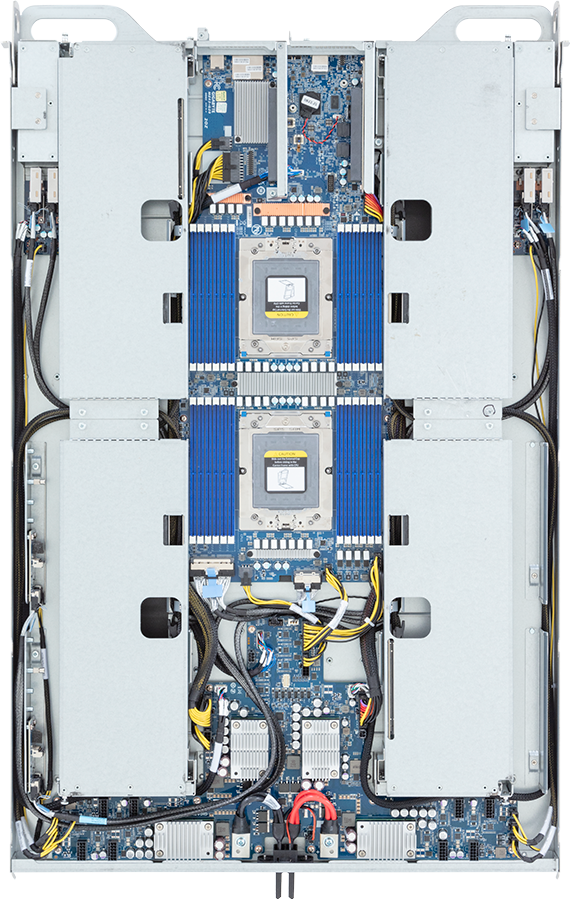 ORv3 GPU Server - AMD EPYC™ 9004 - 1OU DP 4 x PCIe Gen5 GPUs Immersion - TO15-Z40-IA01