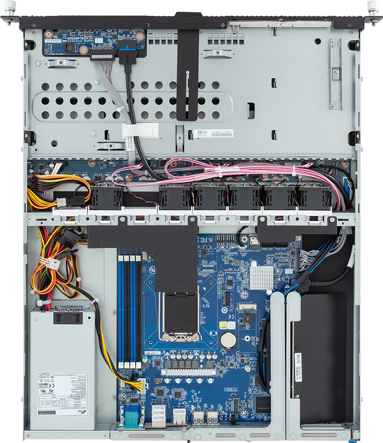 Rack Server - Intel® Xeon® 6300/E-2400 - 1U UP 4-Bay SATA - R123-X00-AA01