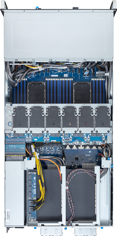 HPC/AI Server - Intel® Xeon® 6700/6500 - 4U DP 10 x PCIe Gen5 GPUs (2 x Root Ports) - G494-SB1-AAP2