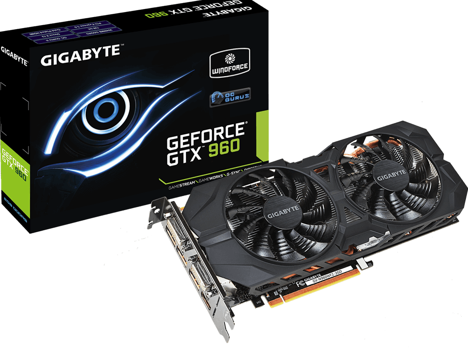 Graphics Card - GV-N960WF2-2GD