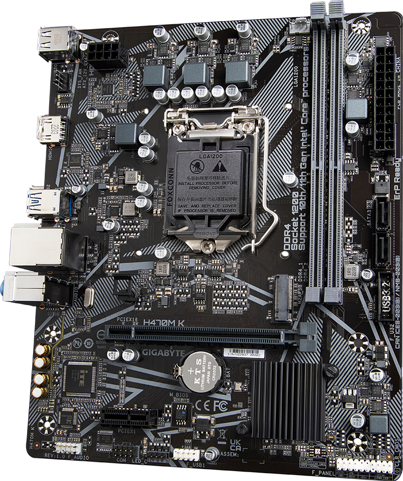 GIGABYTE H470M DS3H＆Intel Core i5-11400F H470M H (Rev. 1.0) - GIGABYTE Global