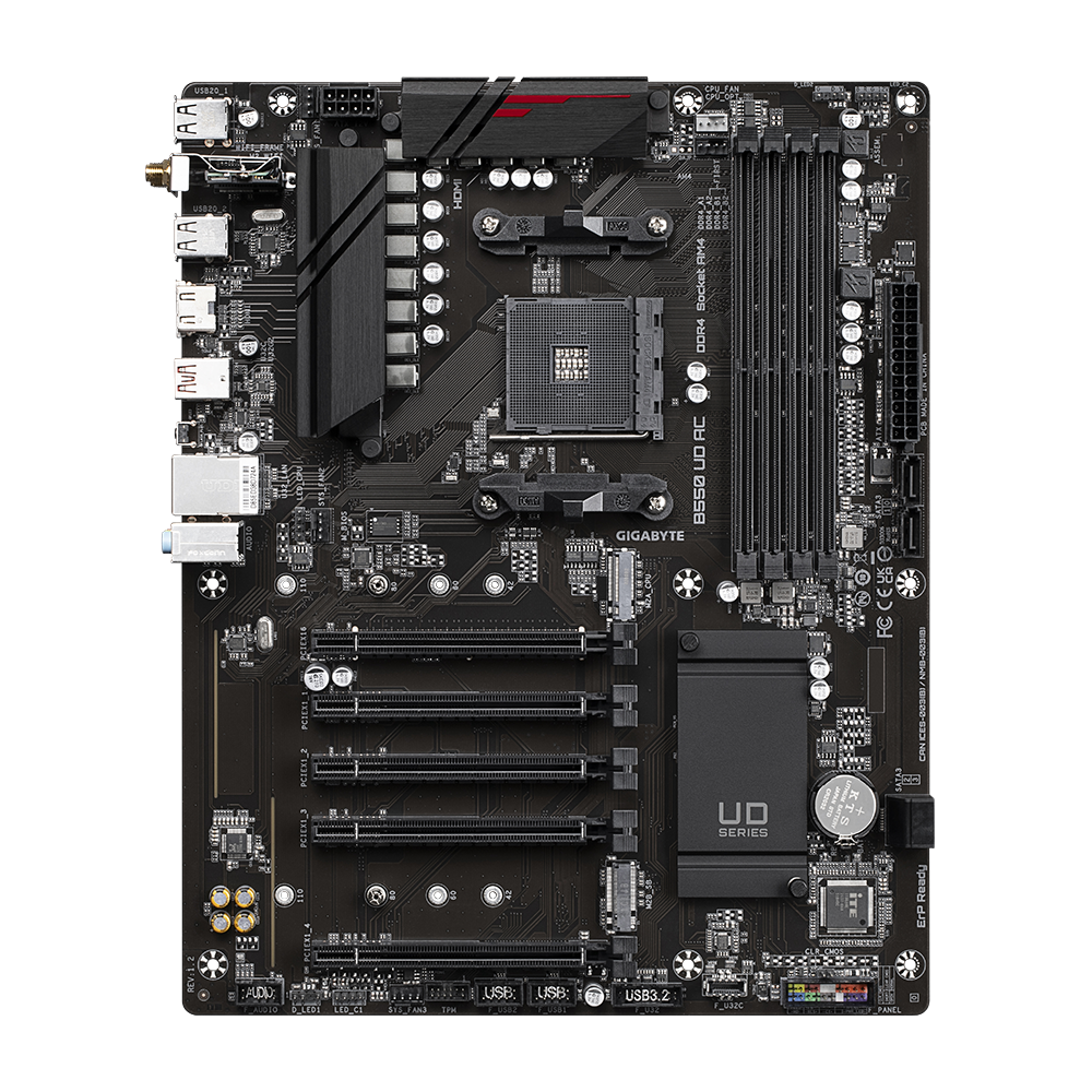 B550 UD AC (Rev. 1.2) Key features Motherboard GIGABYTE