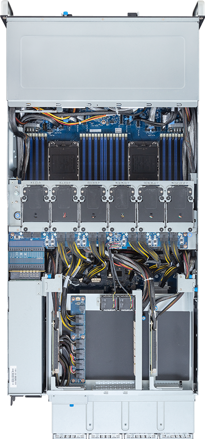 HPC/AI Server - Intel® Xeon® 6700/6500 - 4U DP 8 x PCIe Gen5 GPUs - G494-SB4-AAP2