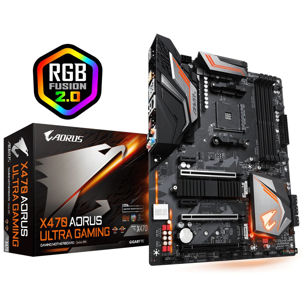 X470 AORUS ULTRA GAMING (Rev. 1.0) - Kluczowe cechy | Płyty