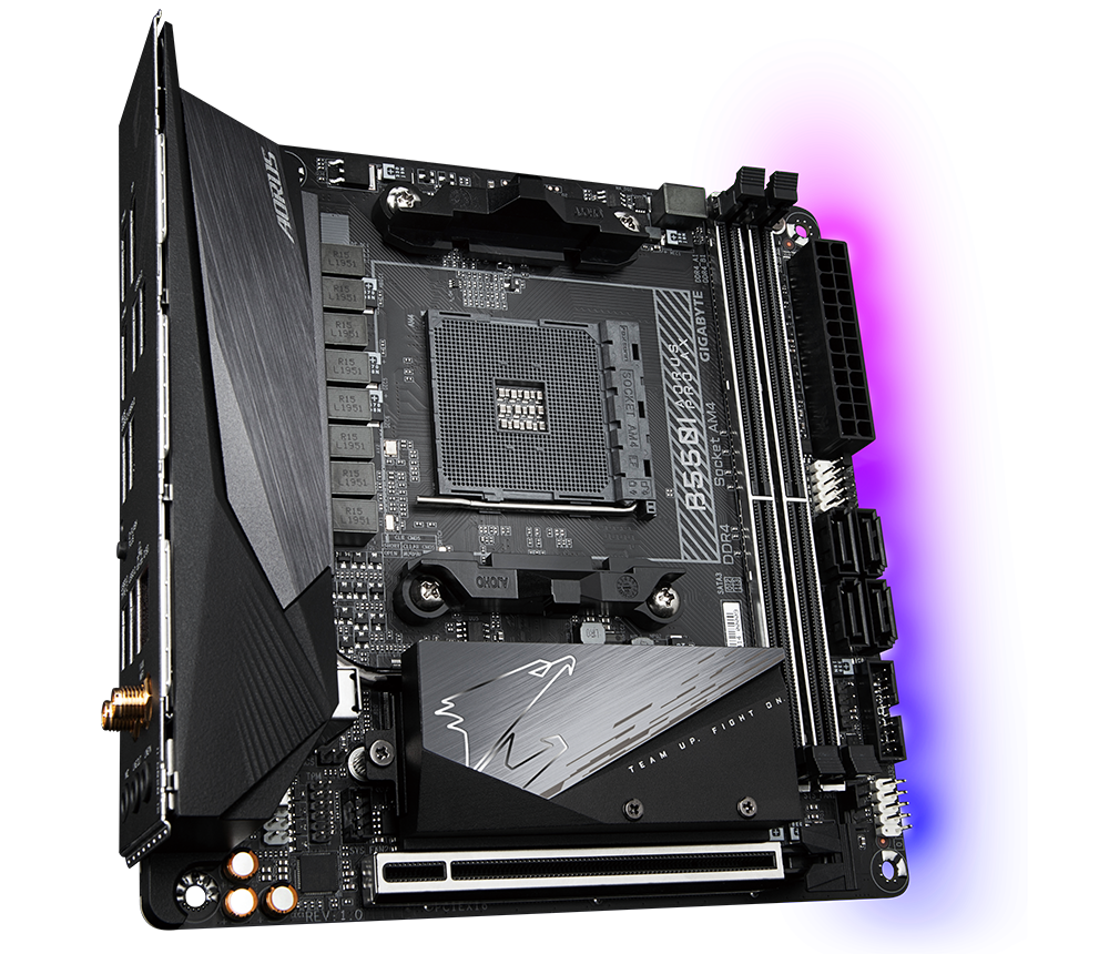 B550I AORUS PRO AX (Rev. 1.0) - Kluczowe cechy | Płyty