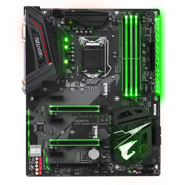 Z370 AORUS Ultra Gaming (Rev. 1.0) - Kluczowe cechy | Płyty