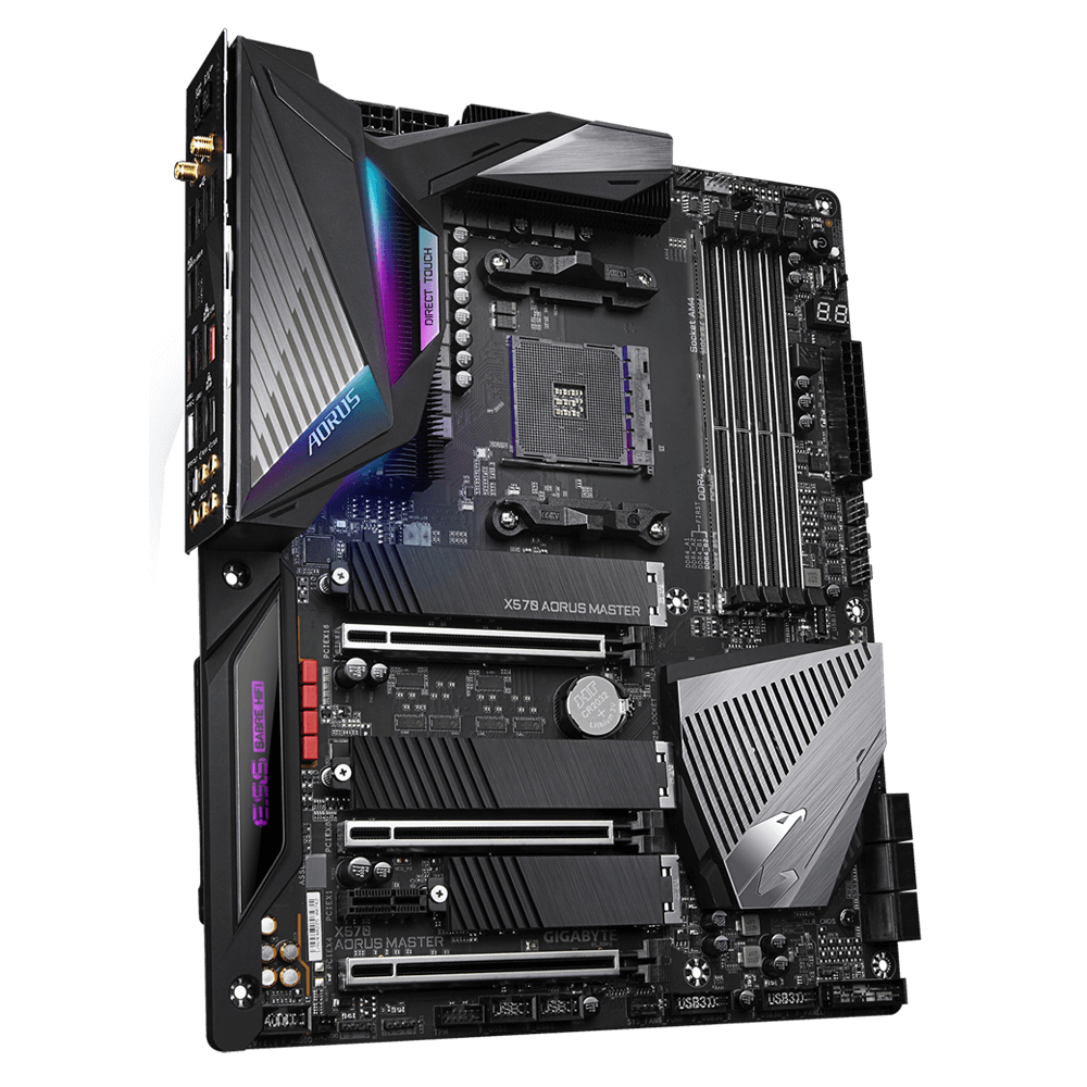 X570 AORUS MASTER ゲーミングマザーボード X570 AORUS MASTER (rev. 1.0) 主な特徴 | マザーボード