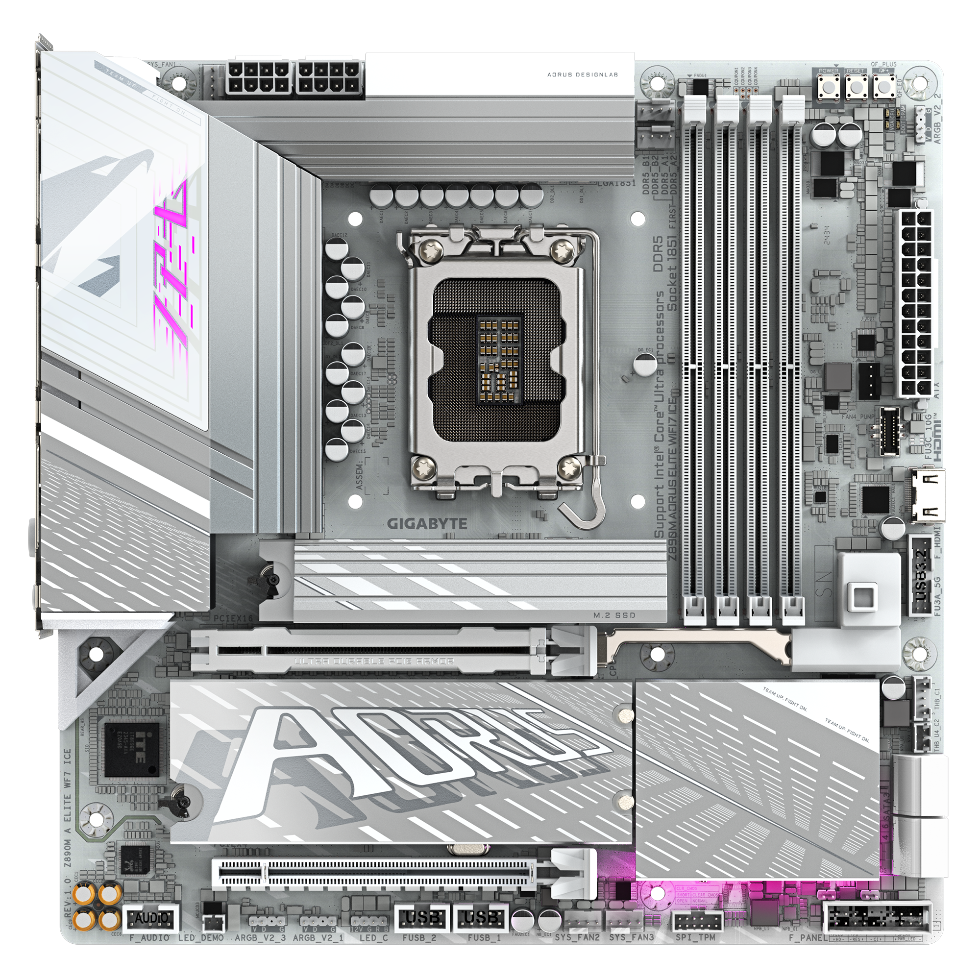 Z890M AORUS ELITE WIFI7 ICE - Kluczowe cechy | Płyty główne
