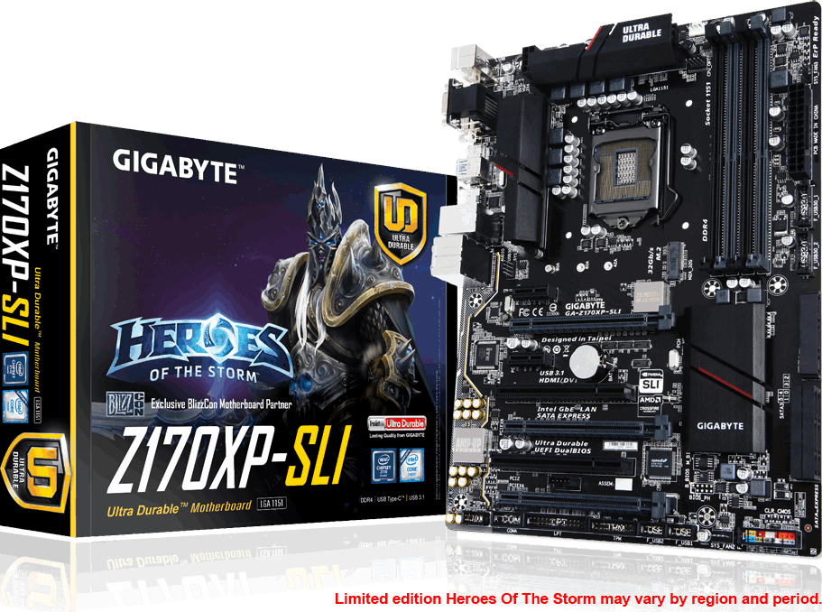 Moederbord - GA-Z170XP-SLI