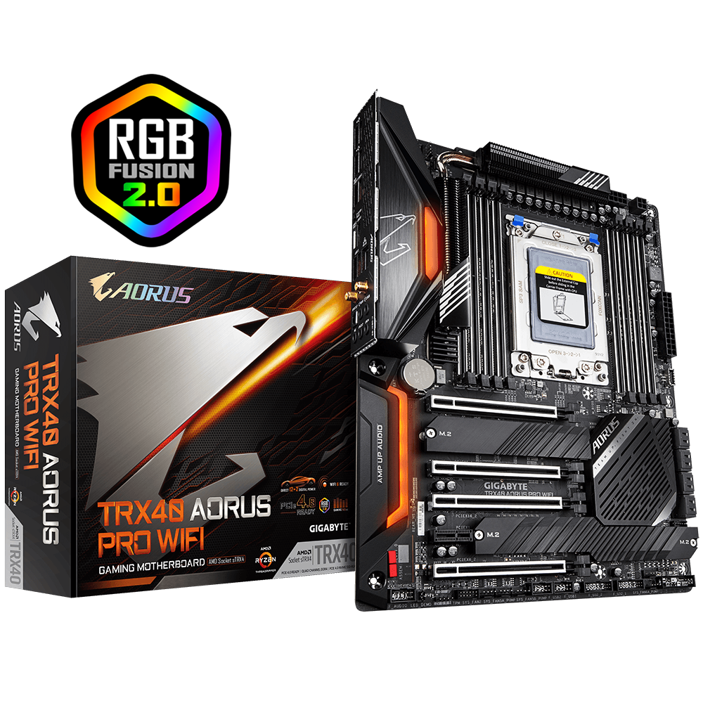 TRX40 AORUS Pro WiFi  ジャンク Threadripper TRX40 AORUS PRO WIFI (Rev. 1.0) - Kluczowe cechy | Płyty