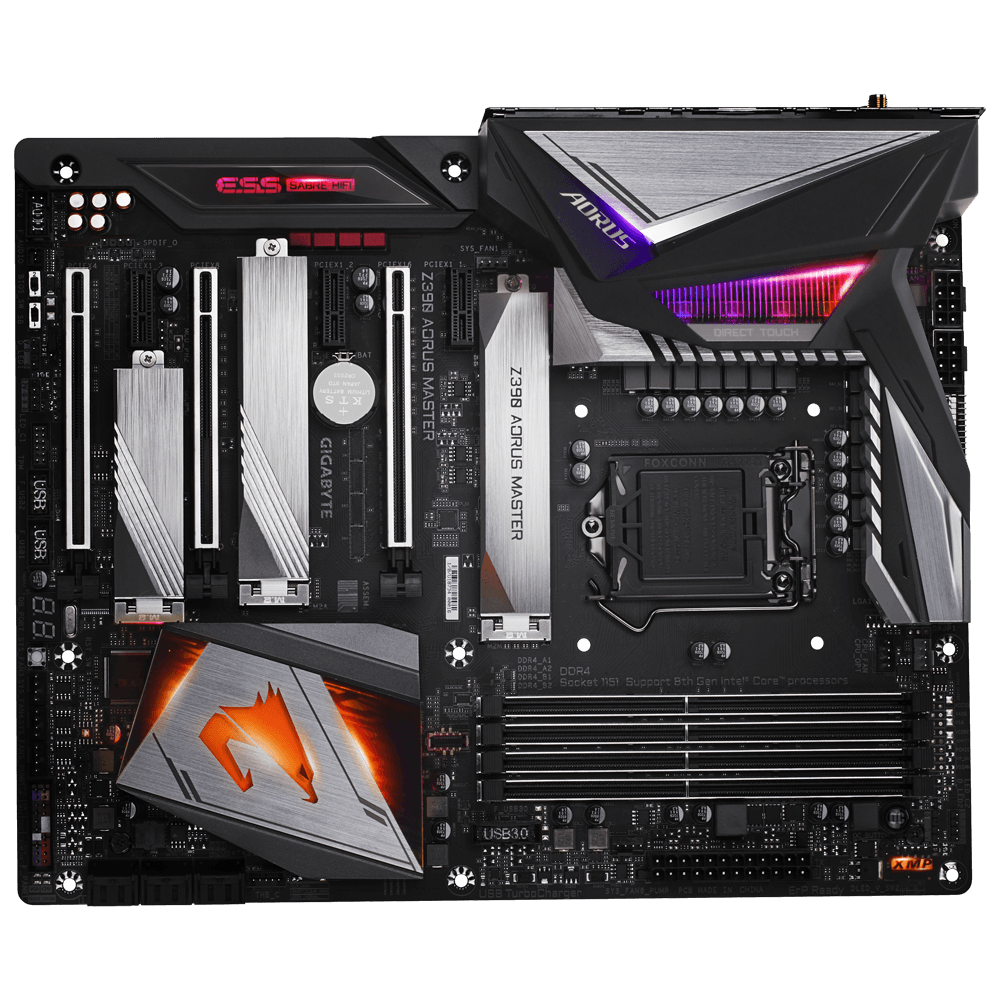 Z390 AORUS MASTER - Kluczowe cechy | Płyty główne GIGABYTE