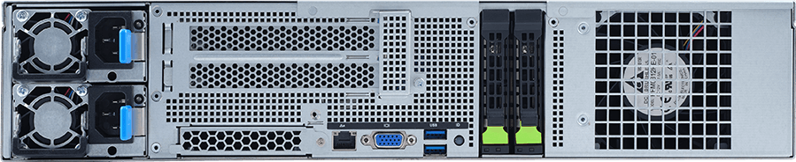 HPC/AI Server - AMD EPYC™ 7002/7001 - 2U UP 4 x PCIe Gen4 GPUs - G242-Z11