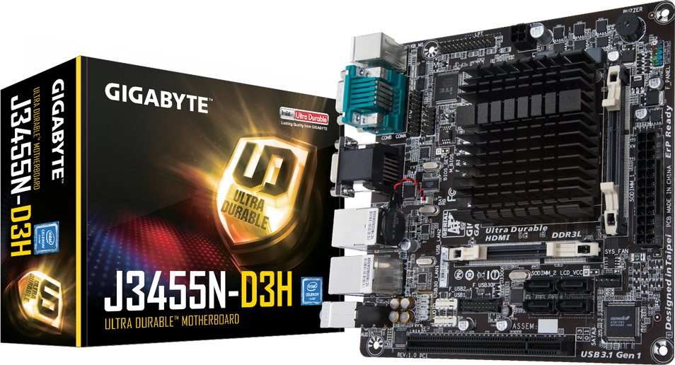 Motherboard - GA-J3455N-D3H