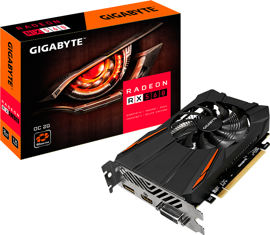 Graphics Card - Radeon™ RX 560 OC 2G