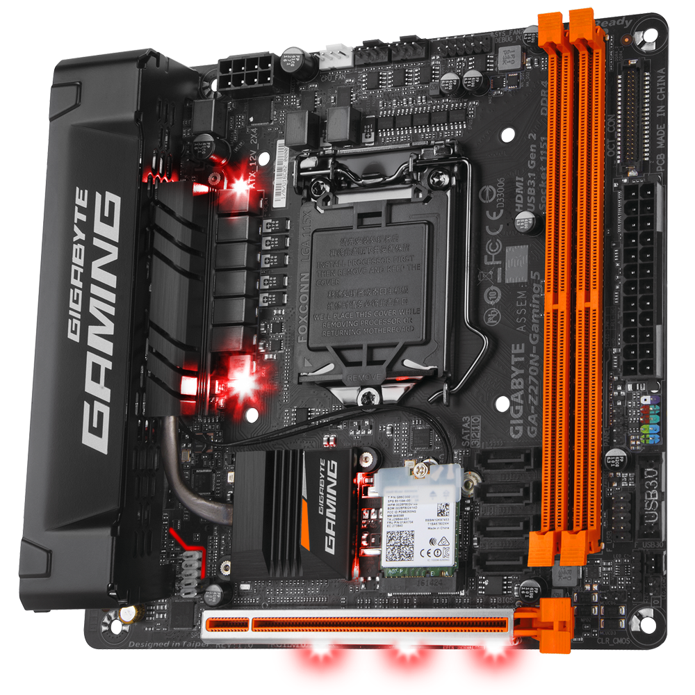 GIGABYTE 7700k corei7 5セット Z270N-Gaming