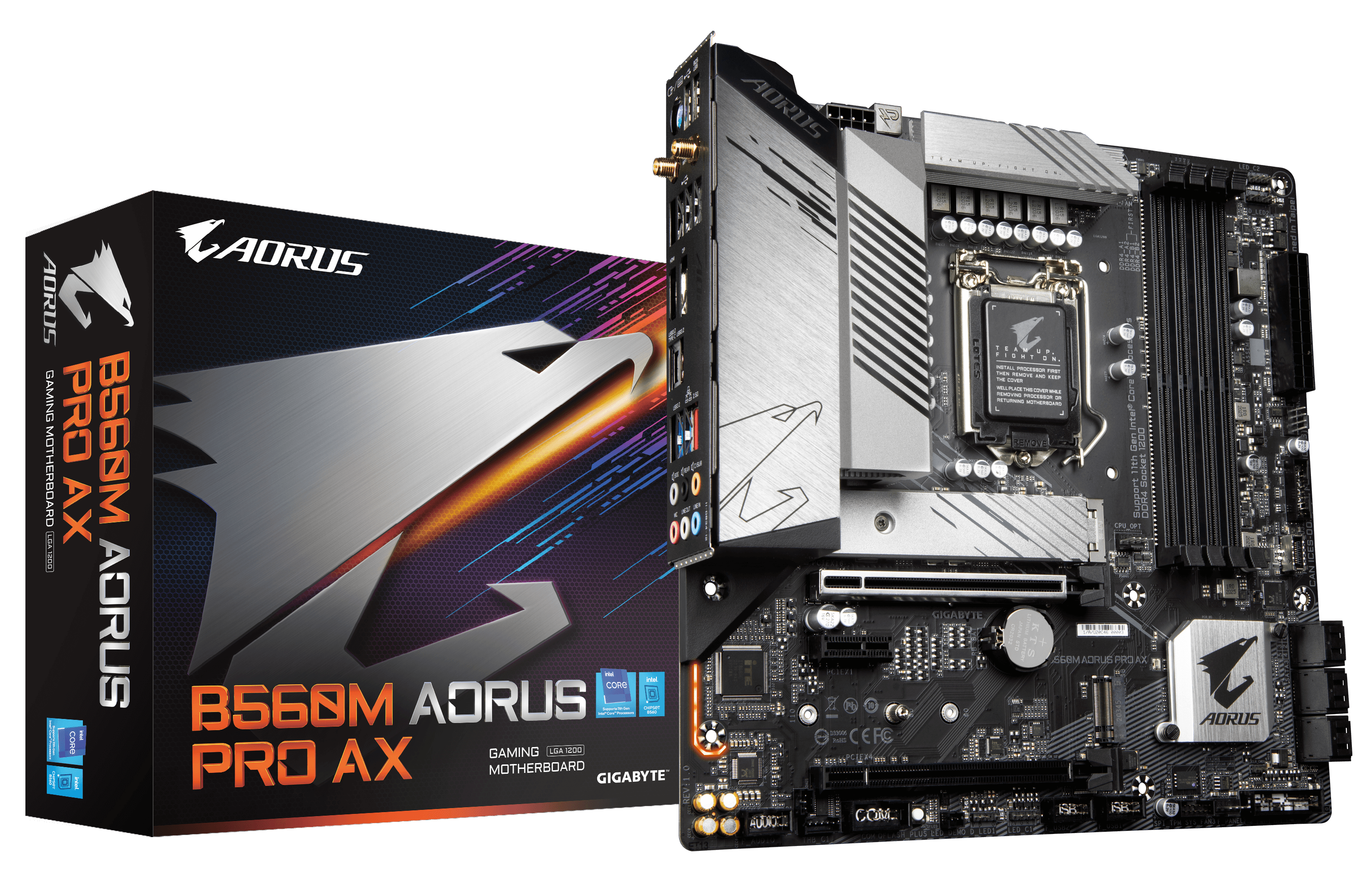 【未開封】GIGABYTE B560M AORUS PRO AX Rev.1.1 B560M AORUS PRO AX (Rev. 1.0) - Kluczowe cechy | Płyty