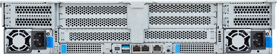 Rack Server - 5th/4th Gen Intel® Xeon® Scalable - 2U DP 24-Bay Gen4 NVMe/SATA/SAS (8 x NVMe) Titanium - R283-S92-AAJ3