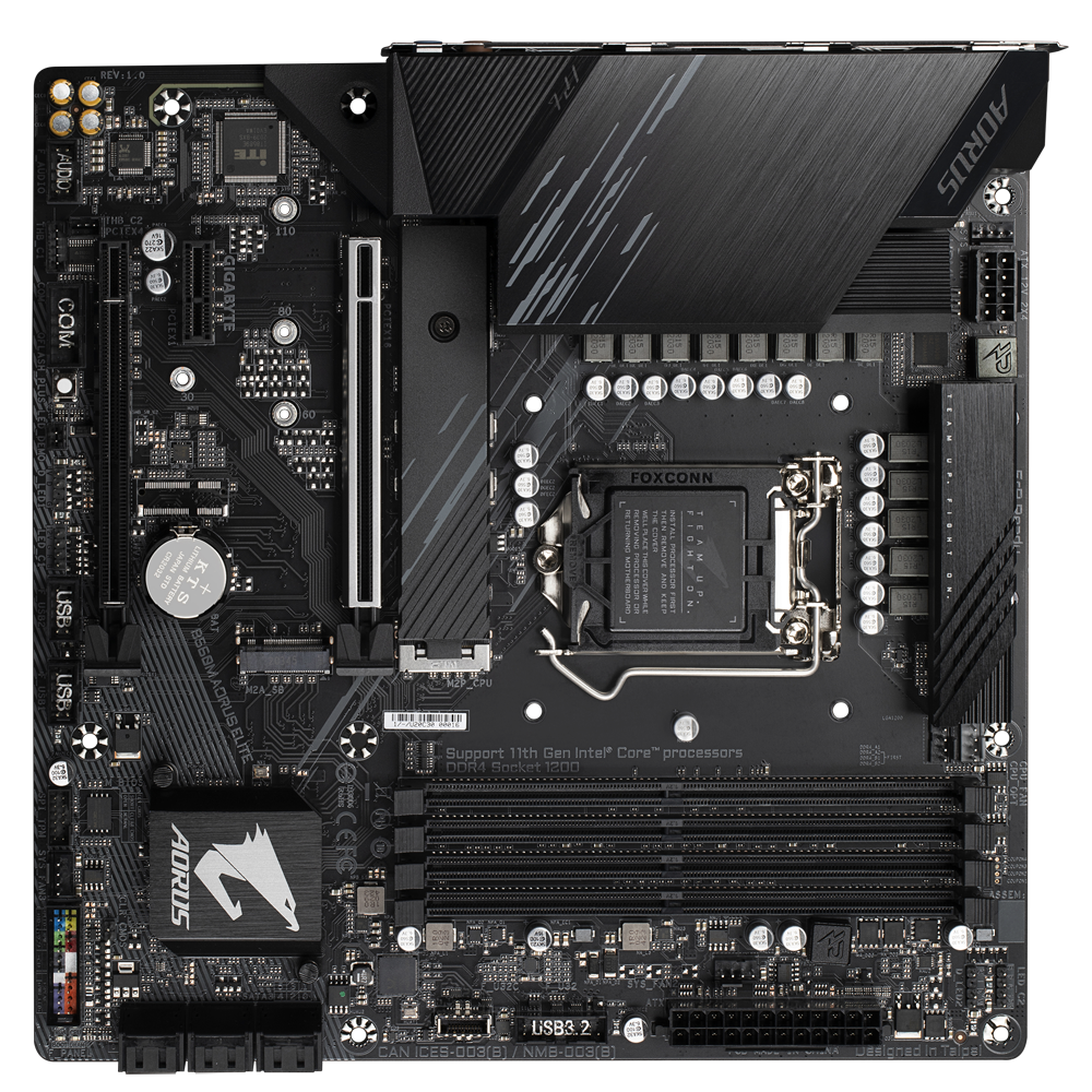 Gigabyte B560m Aorus Elite Rev:1.1マザーボード B560M AORUS ELITE (rev. 1.x) Key Features | Motherboard