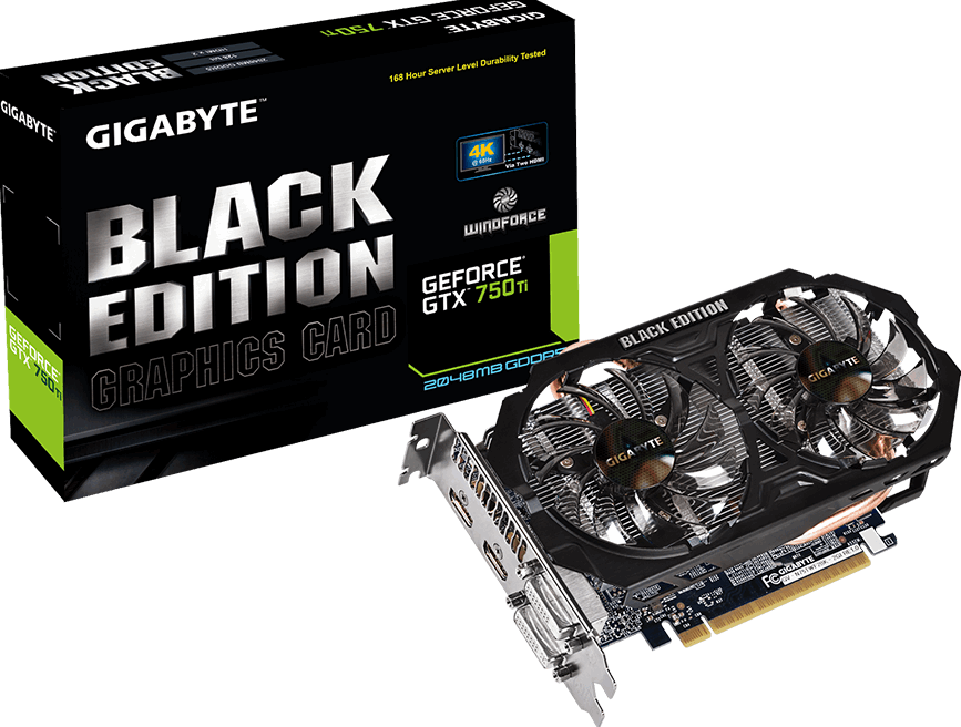 كروت الجرافيك - GV-N75TWF2BK-2GI