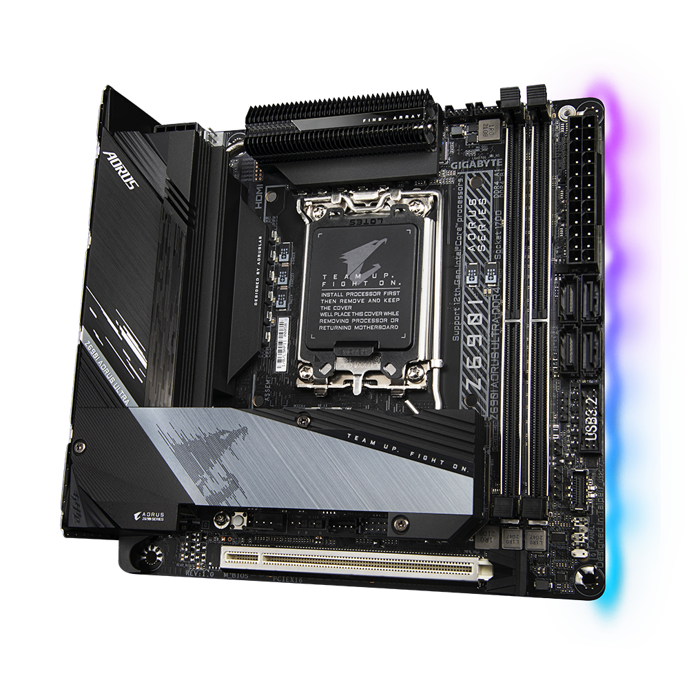 マザーボード GIGABYTE Z690I AORUS ULTRA DDR4 png