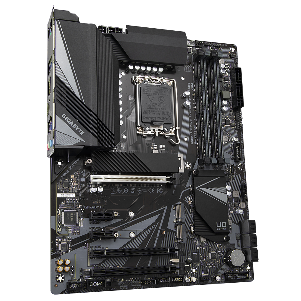 CPU i7 12700 + GIGABYTE Z690 UD DDR4 Rev1.0 Z690 UD DDR4 (Rev. 1.0) - Kluczowe cechy | Płyty główne GIGABYTE