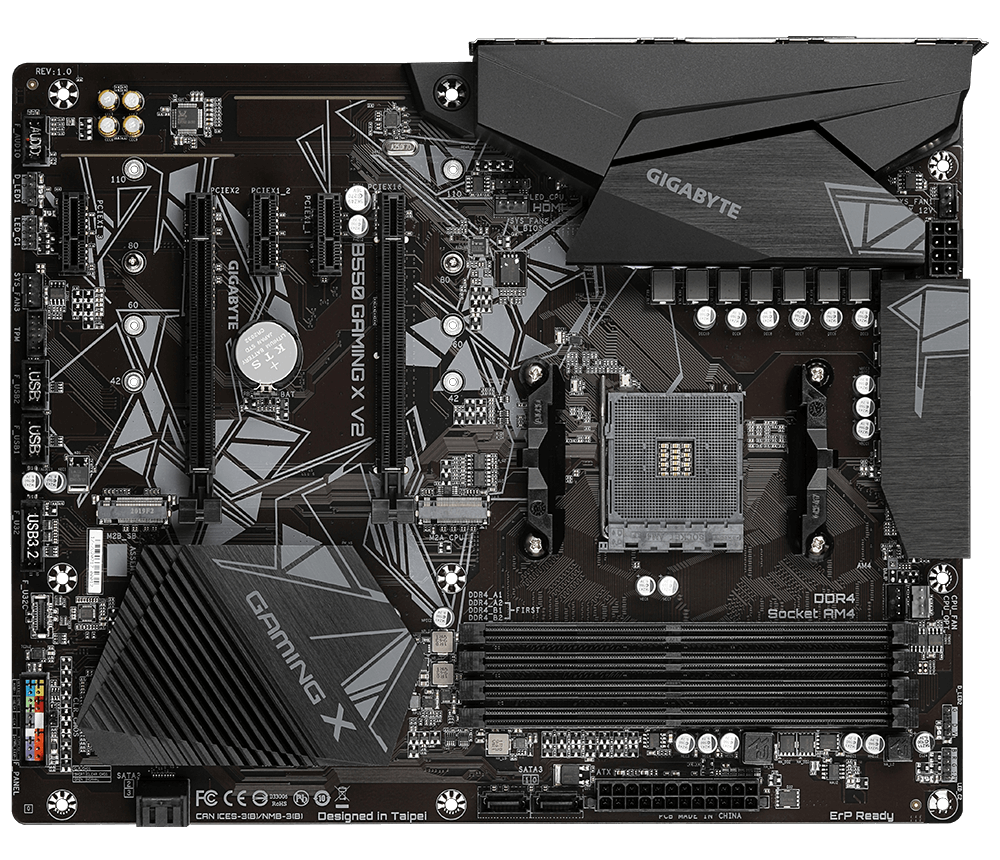 B550 GAMING X V2 (Rev. 1.0/1.1/1.2) - Kluczowe cechy | Płyty