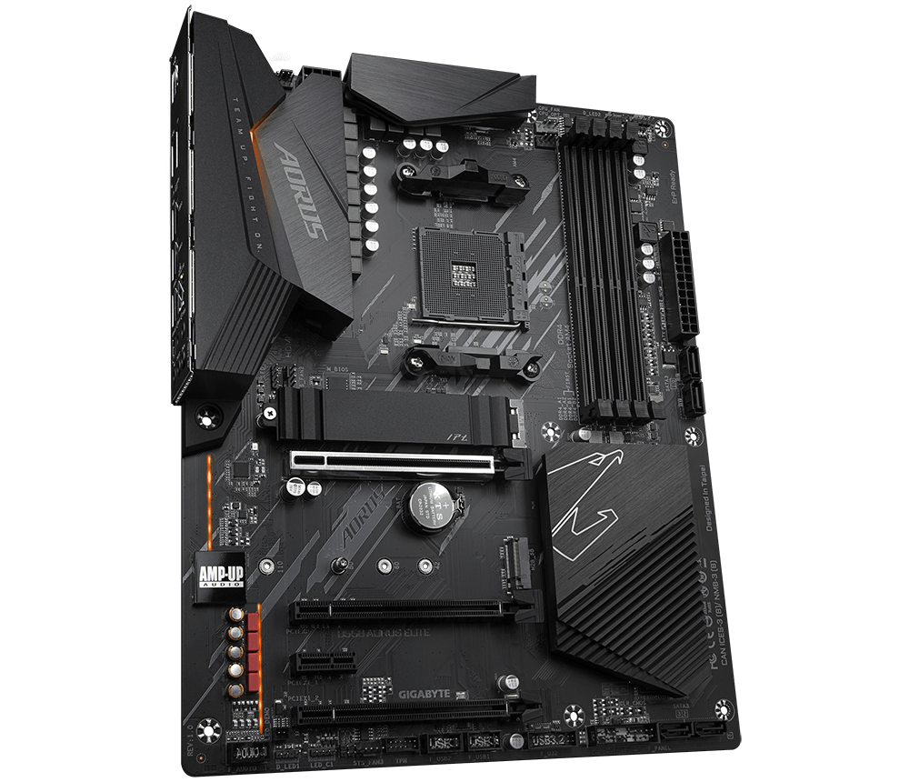 B550M AORUS ELITE [Rev.1.0] 　中古 Gigabyte B550m Aorus Elite - Niska cena na Allegro